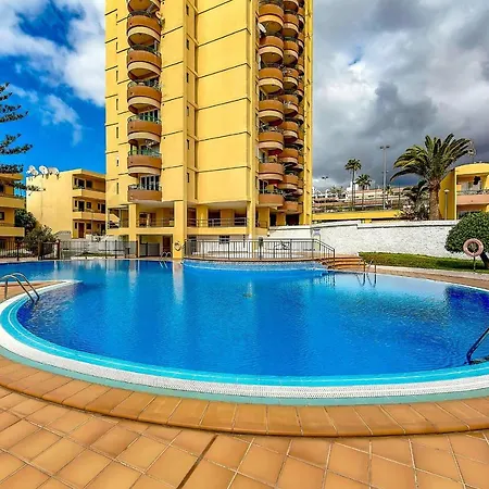 Nice Studio With Terrace And View, Beach First Line Los Cristianos (Tenerife)