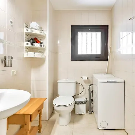 Nice Studio With Terrace And View, Beach First Line شقة لوس كريستيانوس